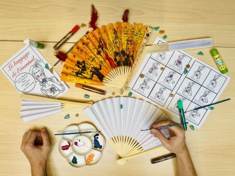 atelier éventails - musée