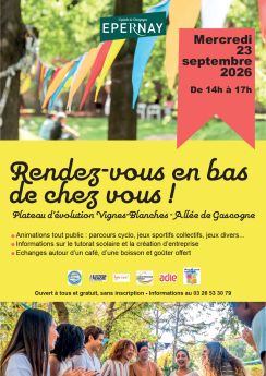 Rendez-vous en bas de chez vous septembre 2026