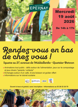 Rendez-vous en bas de chez vous !