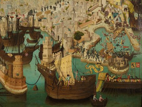 Siège de Rhodes par les Turcs en 1480 © Franck Boucourt