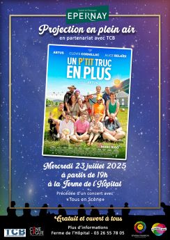 Projection en plein air