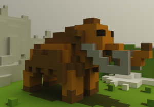 visuel voxel art musee