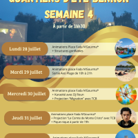 Programme - du 28 juillet au 1er août 2025