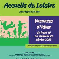 accueil loisirs 6-12 ans vacances d'hiver 2025