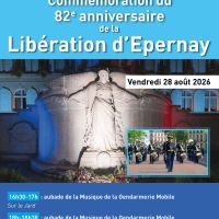 Cérémonie commémorative - 82e anniversaire de la Libération d'Epernay