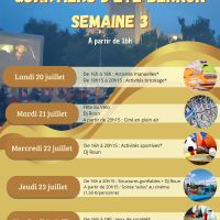 Quartiers d’été Maison Pour Tous - Semaine 3