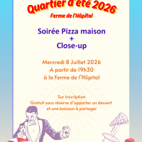 Quartiers d’été Ferme de l'Hôpital - soirée